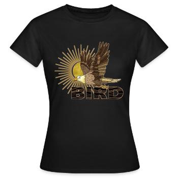 Oiseau de proie - T-shirt Femme - noir - Devant - AI Model Female 172 dark (172cm)