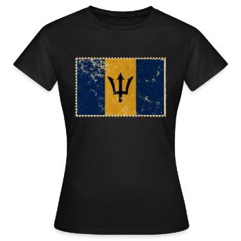 Barbados - Women's T-Shirt - black - Front - AI Model Female 172 dark (172cm)