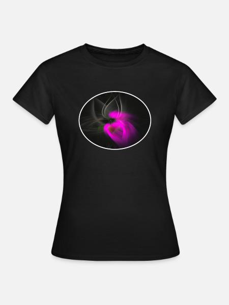 Farbenexplosion - Frauen T-Shirt - Schwarz