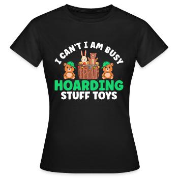 Sammeln Lustig Sammlung Geschenk - Frauen T-Shirt - Schwarz - Vorne - AI Model Female 172 dark (172cm)