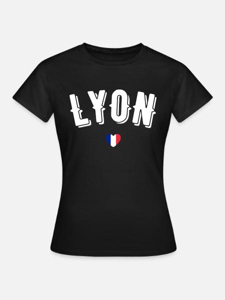 Lyon - T-shirt Femme - noir