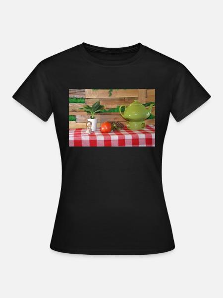 Küche - Frauen T-Shirt - Schwarz