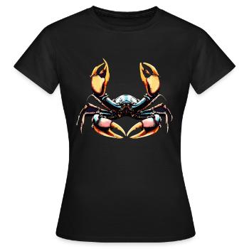 HOMARDS - T-shirt Femme - noir - Devant - AI Model Female 172 dark (172cm)