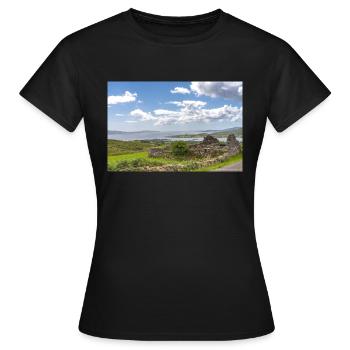 The Ruin - Women's T-Shirt - black - Front - AI Model Female 172 dark (172cm)