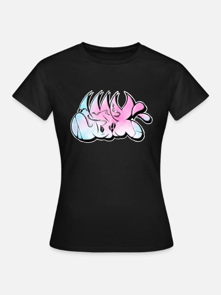 Joax - Graffiti aufgeworfen - Frauen T-Shirt - Schwarz