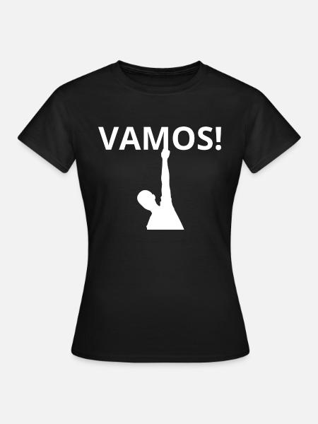 Vamos - Frauen T-Shirt - Schwarz