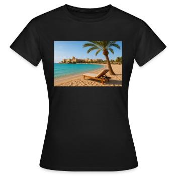 Soma Bay - Women's T-Shirt - black - Front - AI Model Female 172 dark (172cm)