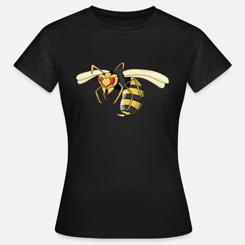 guêpe - T-shirt Femme - noir