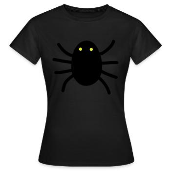 Insekt - Frauen T-Shirt - Schwarz - Vorne - AI Model Female 172 dark (172cm)