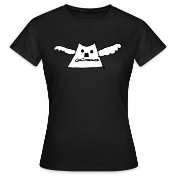 sweet angel - Frauen T-Shirt - Schwarz - Vorne - AI Model Female 172 dark (172cm)