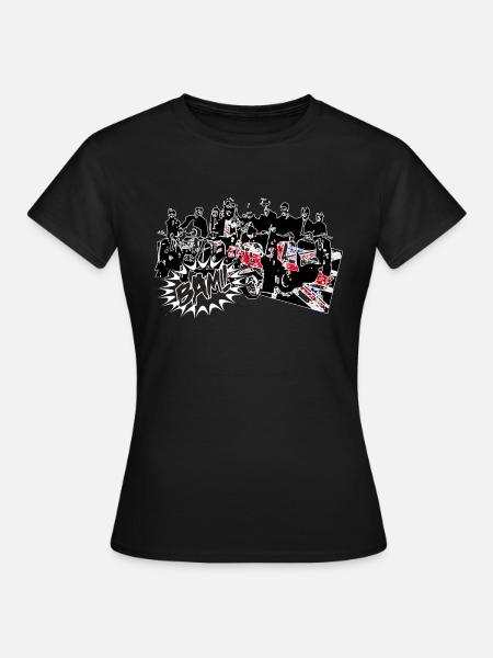 Mods on scooters 2 - Women's T-Shirt - black