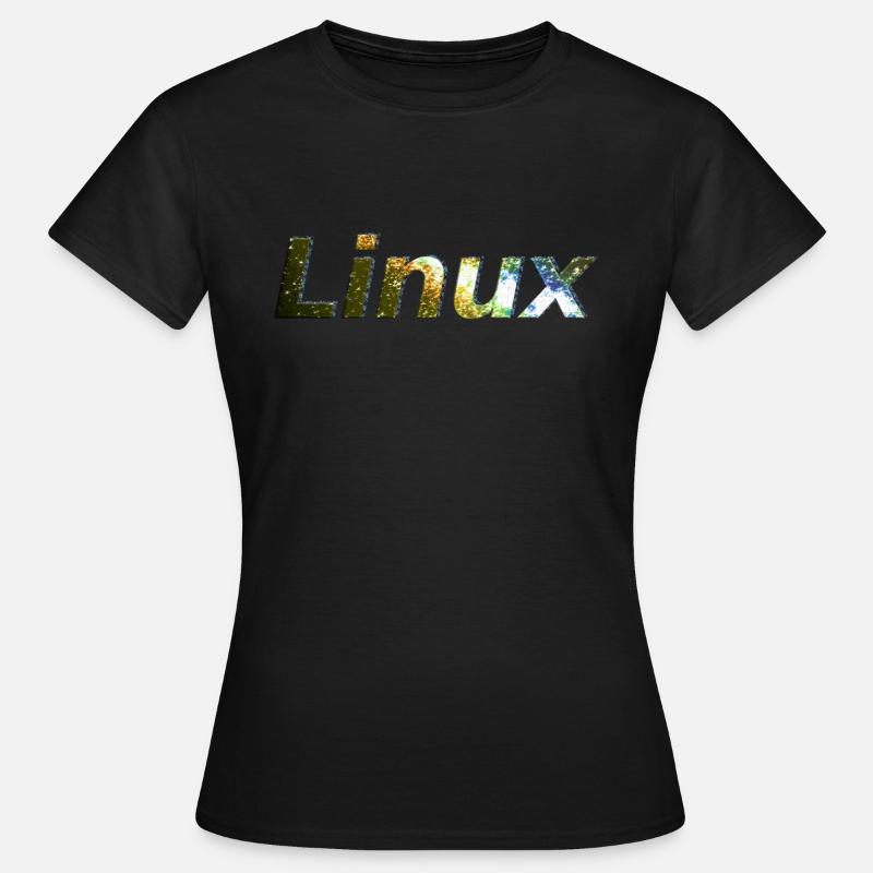 linux bund - Women's T-Shirt - black