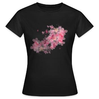 Beautiful - Women's T-Shirt - black - Front - AI Model Female 172 dark (172cm)