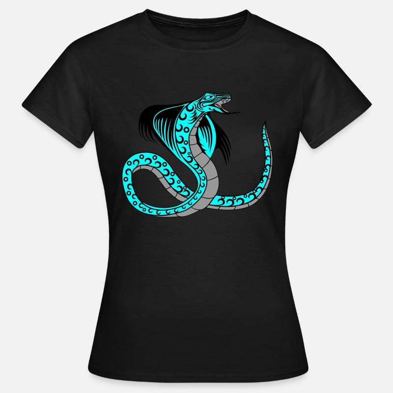 snake 02 - Women's T-Shirt - black