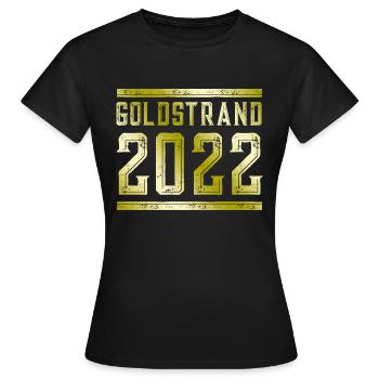 Sables d’Or 2022 - T-shirt Femme - noir - Devant - AI Model Female 172 dark (172cm)
