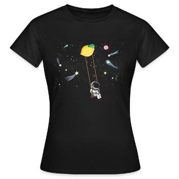 Limonade Limonade Limonade Limonade Stand Design - T-shirt Femme - noir - Devant - AI Model Female 172 dark (172cm)