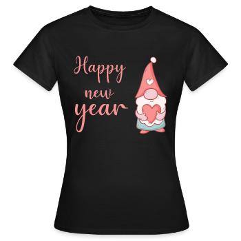 Onze - T-shirt Femme - noir - Devant - AI Model Female 172 dark (172cm)