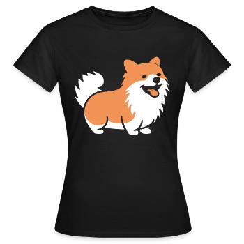 Spitz - Frauen T-Shirt - Schwarz - Vorne - AI Model Female 172 dark (172cm)