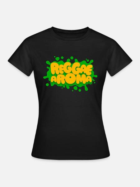 Reggae Aroma Splash - Women's T-Shirt - black
