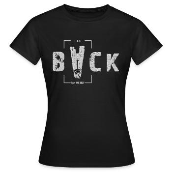 Retour - Je suis le meilleur - T-shirt Femme - noir - Devant - AI Model Female 172 dark (172cm)