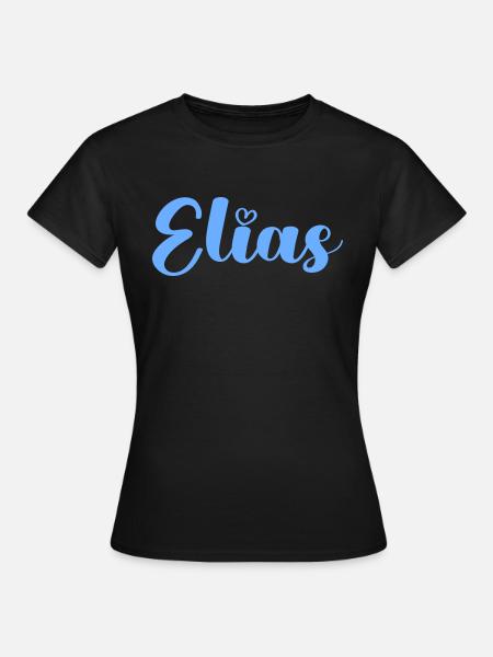elias - Frauen T-Shirt - Schwarz