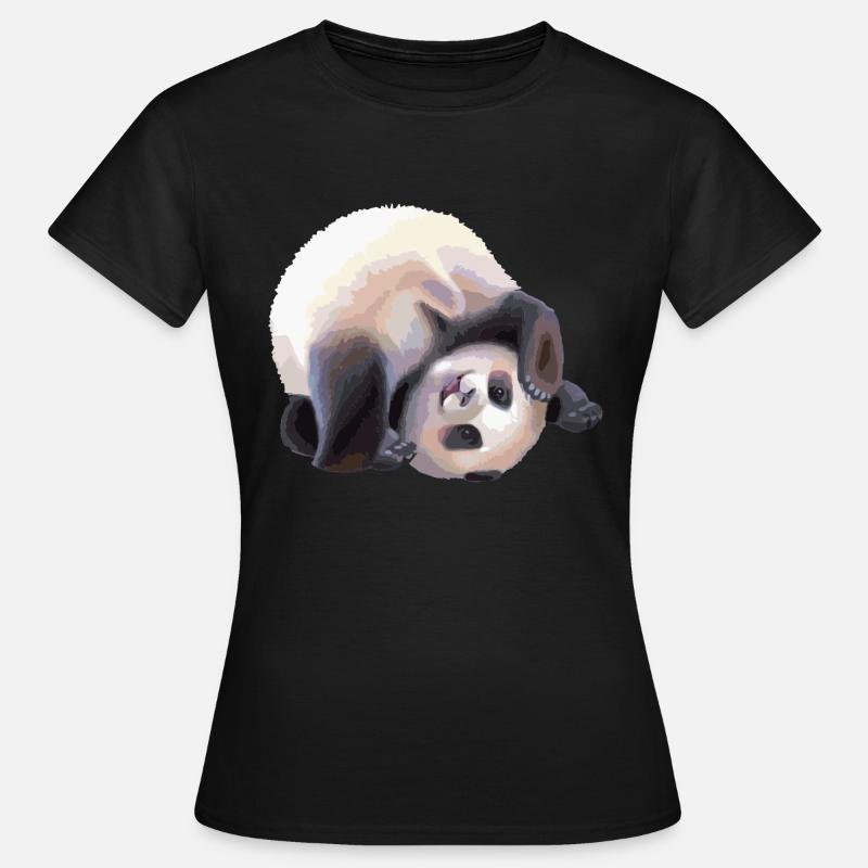 Panda - Women's T-Shirt - black