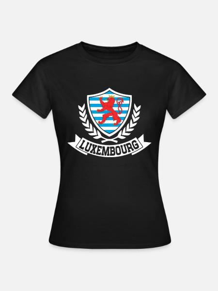 Luxembourg - T-shirt Femme - noir