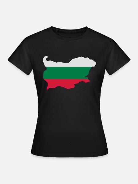 Bulgarien - Frauen T-Shirt - Schwarz