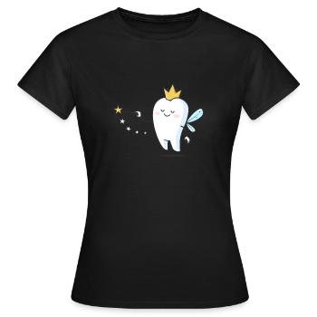 La petite souris - T-shirt Femme - noir - Devant - AI Model Female 172 dark (172cm)