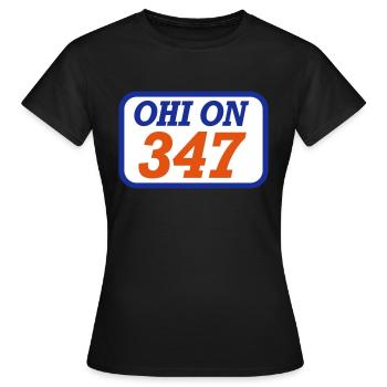 Gone are 347 - Women's T-Shirt - black - Front - AI Model Female 172 dark (172cm)