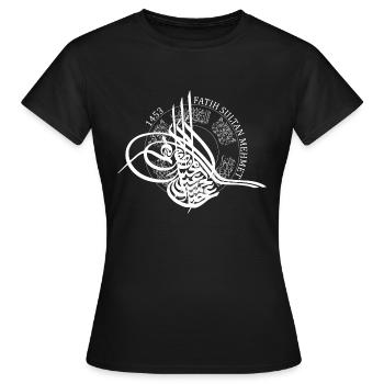 Fatih Sultan Mehmet - Women's T-Shirt - black - Front - AI Model Female 172 dark (172cm)