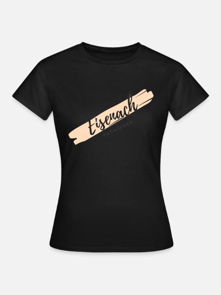 Eisenach - Frauen T-Shirt - Schwarz