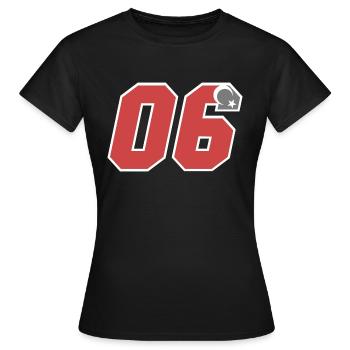 Ankara - Frauen T-Shirt - Schwarz - Vorne - AI Model Female 172 dark (172cm)