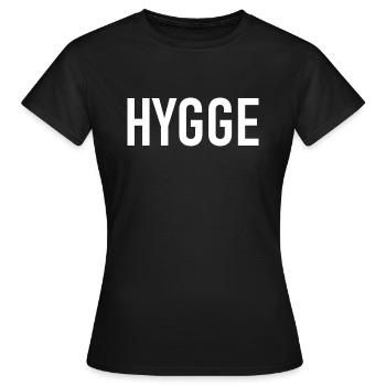 Hygge - Tradition danoise - Attitude à l’égard de la vie - Nice - T-shirt Femme - noir - Devant - AI Model Female 172 dark (172cm)