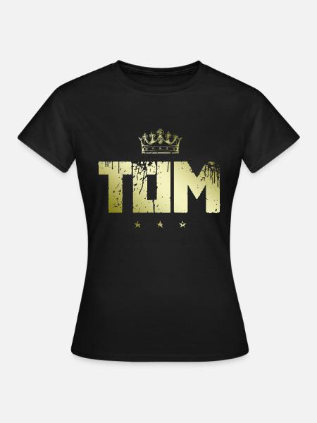 Tom - Frauen T-Shirt - Schwarz
