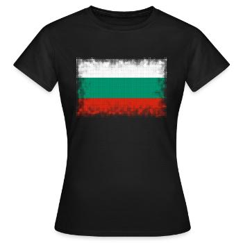 Bulgarie - T-shirt Femme - noir - Devant - AI Model Female 172 dark (172cm)