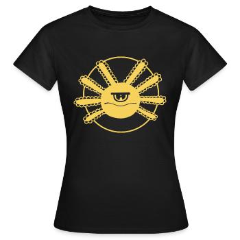 Axolotl Cyclops - Women's T-Shirt - black - Front - AI Model Female 172 dark (172cm)