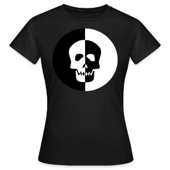 motorrad - Frauen T-Shirt - Schwarz - Vorne - AI Model Female 172 dark (172cm)