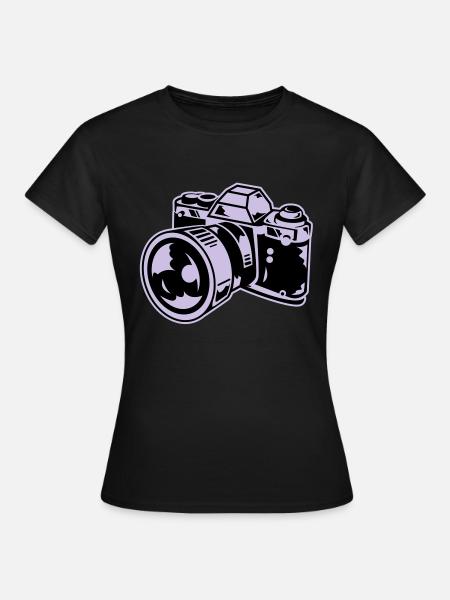camera - Women's T-Shirt - black