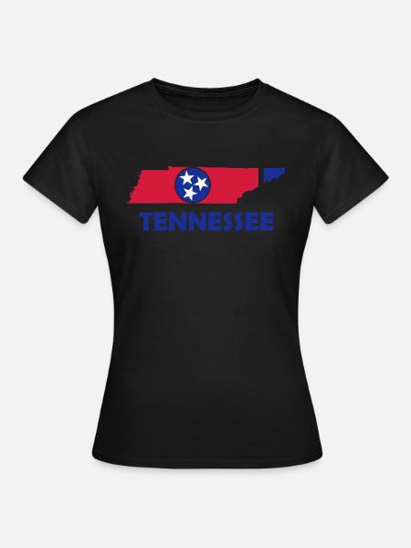 Tennessee - Frauen T-Shirt - Schwarz