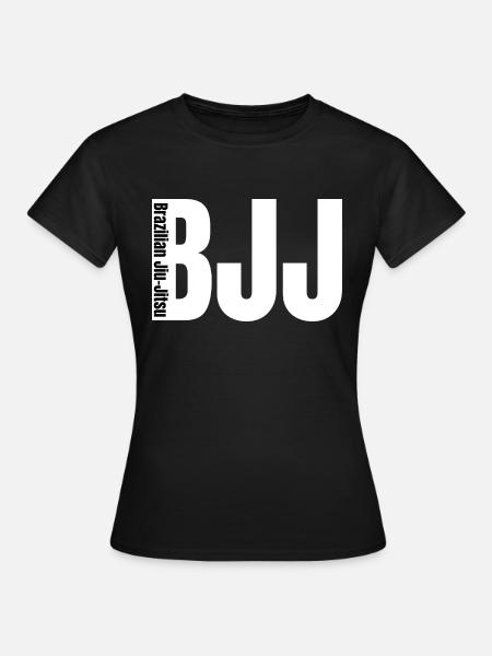 Signe brésilien de Jiu-Jitsu BJJ - T-shirt Femme - noir