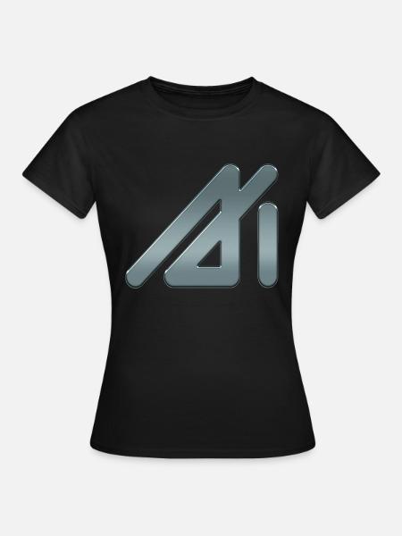 Künstliche - Frauen T-Shirt - Schwarz