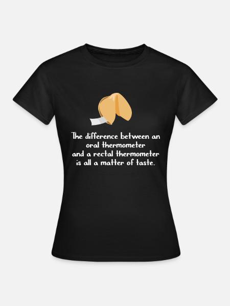 Thermometer Taste - Women's T-Shirt - black