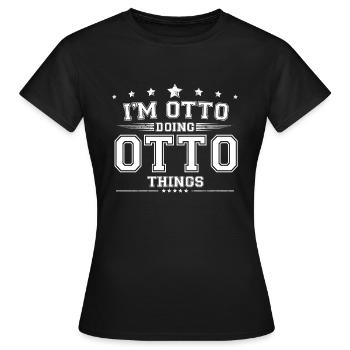 Otto - Frauen T-Shirt - Schwarz - Vorne - AI Model Female 172 dark (172cm)