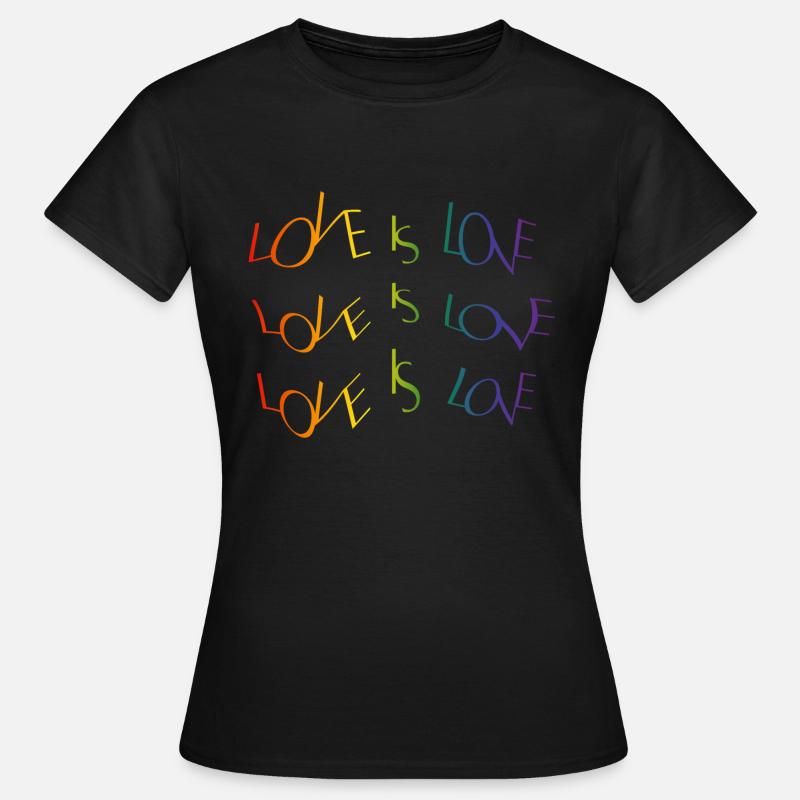I love Pride - Women's T-Shirt - black