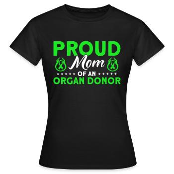 Organtransplantation Operation Organspender - Frauen T-Shirt - Schwarz - Vorne - AI Model Female 172 dark (172cm)