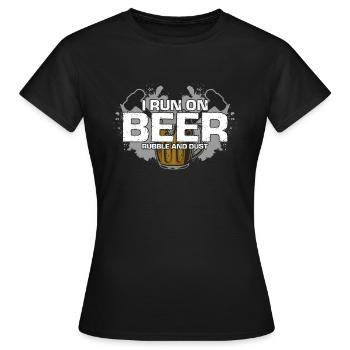 Démolition et rénovation de maisons - T-shirt Femme - noir - Devant - AI Model Female 172 dark (172cm)