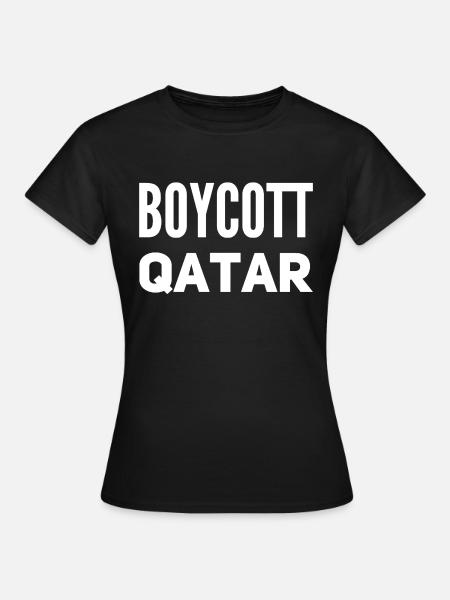 WM Katar - Frauen T-Shirt - Schwarz