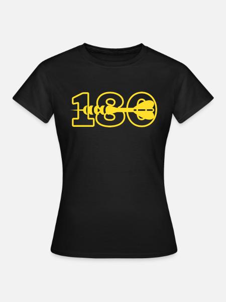 180 - Frauen T-Shirt - Schwarz