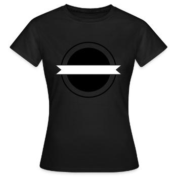 Ornemental decoratif 1 - T-shirt Femme - noir - Devant - AI Model Female 172 dark (172cm)